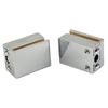 Glass Door Lock Floor Latch Lock Bolt For Home Bathroom Toilet Shop No Punching Single Door Ground Lock Zinc Alloy Hardware