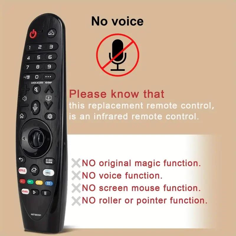 MR-20GA Magic Remote Control Replacement for OLED Smart TV 2018-2020 MR20GA MR19BA MR18BA with Pointer Function