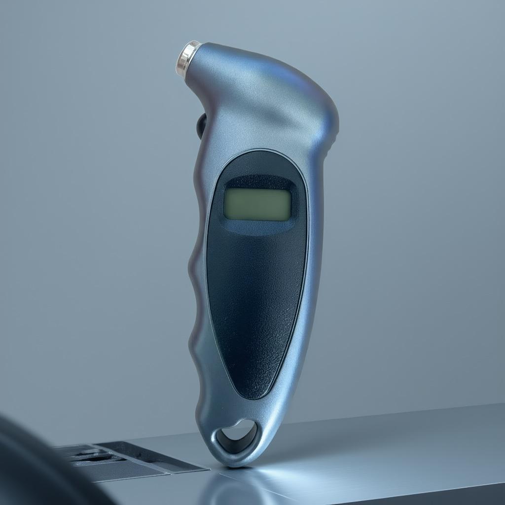 Digital LCD Display Car Tire Pressure Gauge - Auto and Motorbike Tire Safety Tester