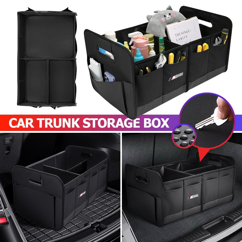 For BMW Car Trunk Storage Bag Large Capacity Collapsible Cargo Storage Tool Travel Trunk Box E84 E87 E90 E91 E92 E93 F10 F20 F30