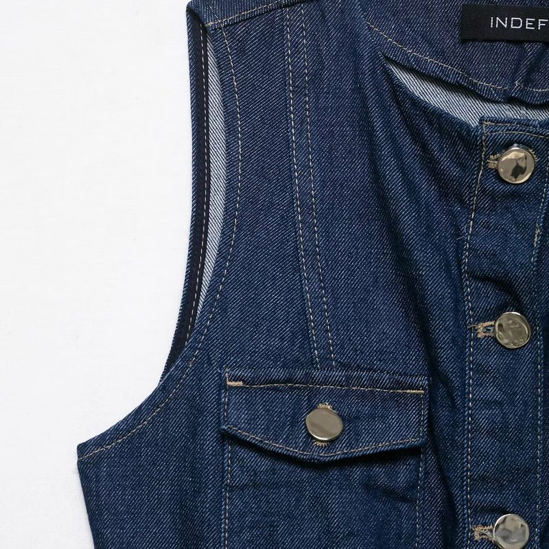 Kaslead New Women clothes Western Style With Belt Slim fit Demin dress 7484070 407