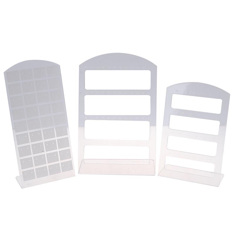 Fashion Earrings Ear Studs Jewelry Show Plastic Jewelry Display Rack