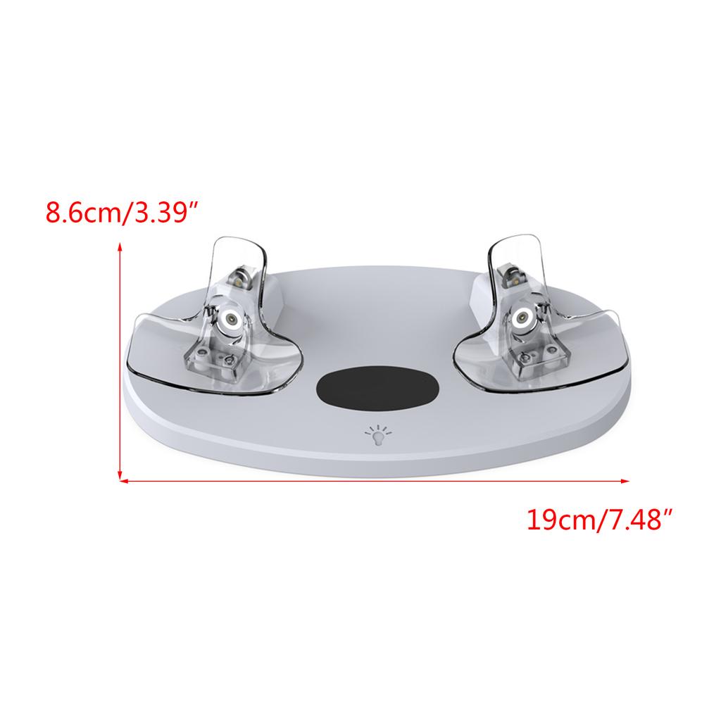 Handle Controller Charging Dock for PS VR2 Controllers Magnetic Charger Stand