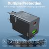 55W GaN PD Fast Charger - EU/US/UK Plug Adapter for Phones & Computers
