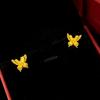 Classic hollow out butterfly earrings for women luxury design new in fashion and elegant earings stud party  gifts