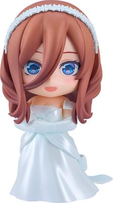 Nendoroid The Quintessential Quintuplets Miku Nakano Hochzeitskleid, Kunststoff, bemalt, bewegliche Figur, Ver. Maßstabslos