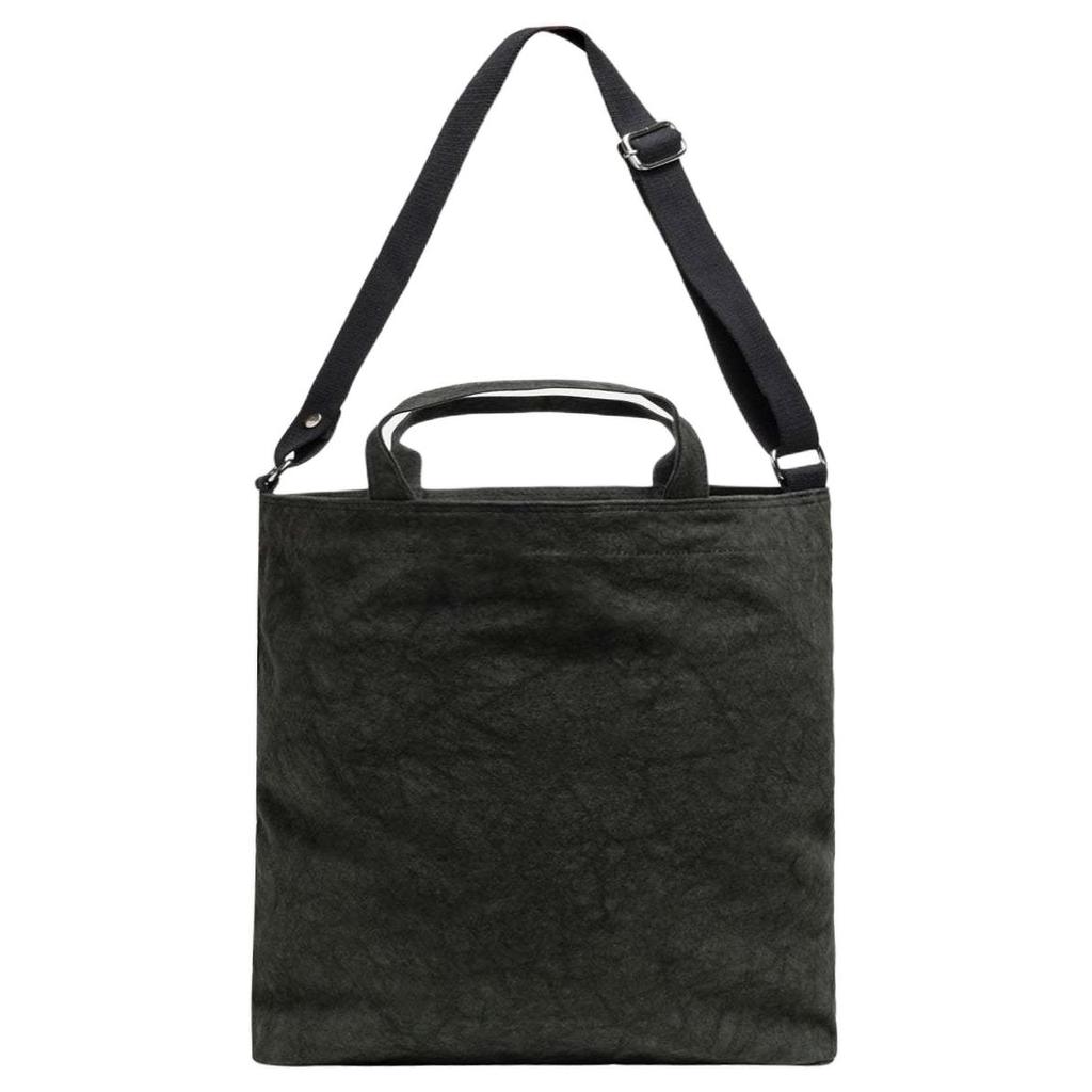 New Stussy Cotton Canvas Handbag, Shoulder Bag, Crossbody Bag Unisex Washed Black 134264-WABL