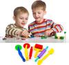 11Pcs Clay Dough Tools Kit Clay Modelling Tool Kit Dough Rollers Molds Cutters Plastic Play for Children Ages 3 and Up