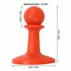 4 Pcs Anti-Static Lightning Protection Cap Stable Firm Pole Tip Protector  Camping
