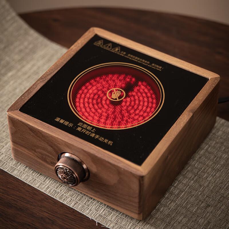 Lingyi Cast Iron & Glass Tea Kettles with Electric Ceramic Stoves