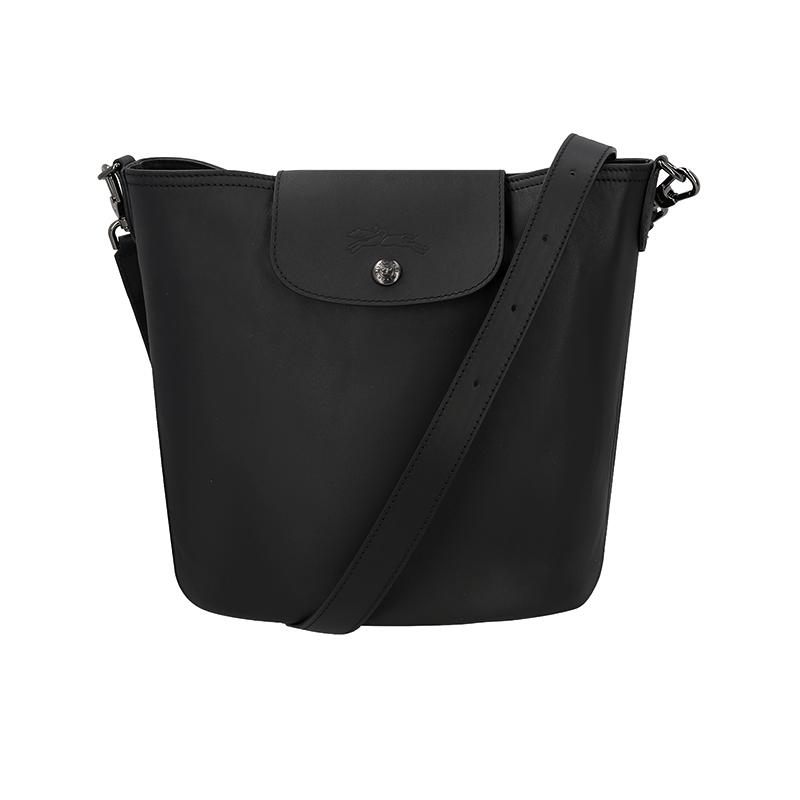

Longchamp Le Pliage Xtra Silver Buckle Flap Closure Leather Shoulder Bag Women Shoulder Bag Black 10341987001 Basic Set (Bag+Dust Bag)