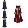 Elegant Vintage Masquerade Party Dress Women's Gothic Medieval Costume