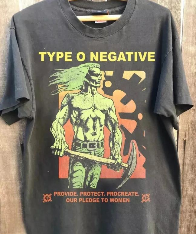 

1995 Группа Type O Negative Предоставить Защитить Procreate Футболка Полный Размер S-4XL 2XL