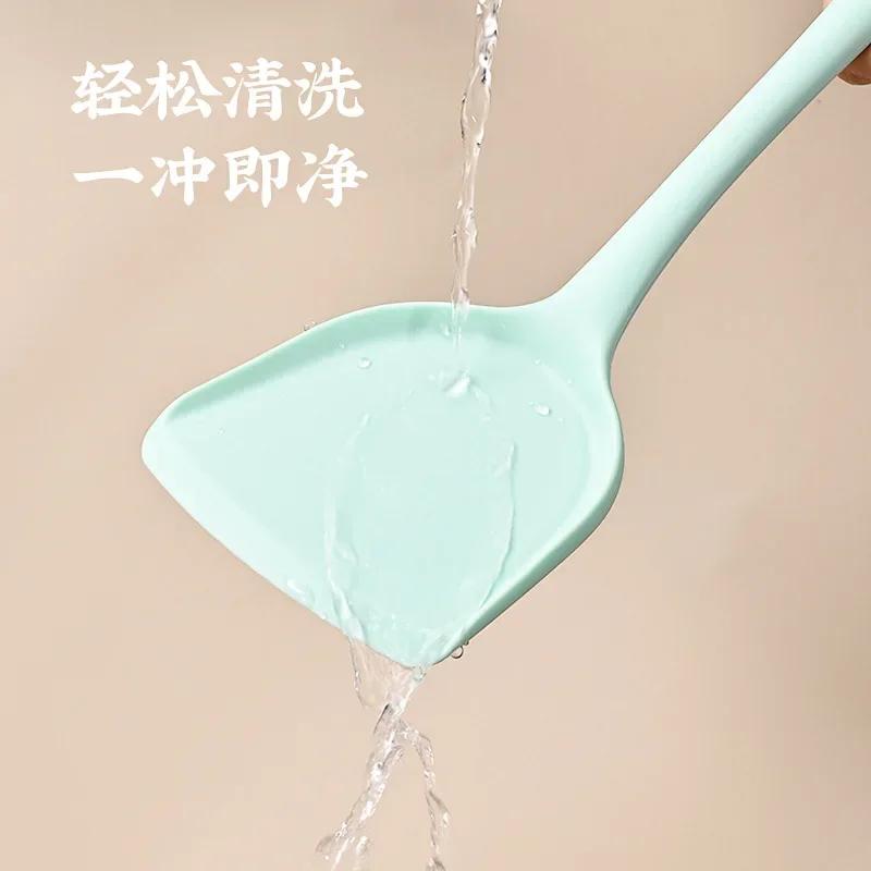 Kitchen Accessories Cooking Kitchen Set Cookware Sets, 5pcs Set Food Grade Silicone Spatula, Kitchen Slotted Spoon, Rice Spoon