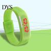 Fashion Men Women Silicone Red LED Digital Sports Bracelet Wrist Watch Gift