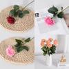 Rose Silk Flower Faux Moisturizing Decor For Home And Wedding Arrangements