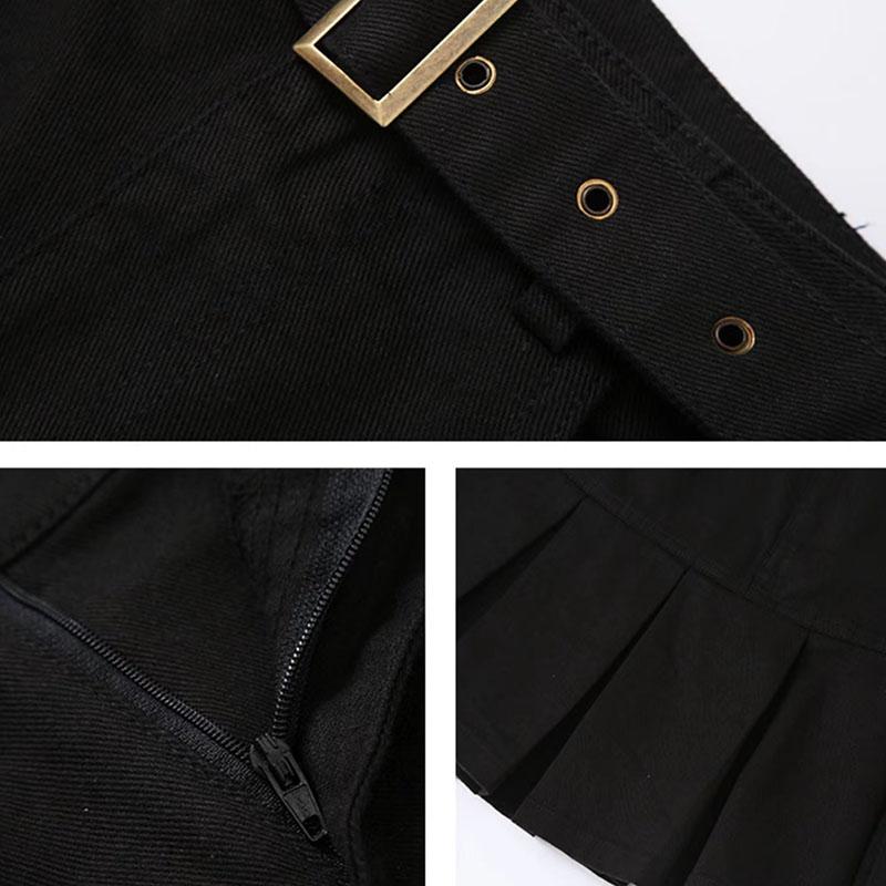 Women's Summer A-line Short Skirt Girls Large Size High Waist Thin Mermaid Skirt Female Solid Color Vintage Streetwear Skirts