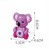Neues Uhrwerk-Spielzeug Kinder Cartoon Aufziehbar Kreativ Niedlich Mini-Koala Kleines Tier Baby Geschenk