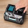 Fast Dual-Port Li-Ion Battery Charger For Makita 14.4V 10.8V 12V 18V BL1041 BL1430 BL1830 Li-ion Battery 3A Charger