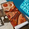Mysterious Desert Fantasy Patterns polyester microfiber beach towel is highly absorbent, suitable for swimming and beach outings