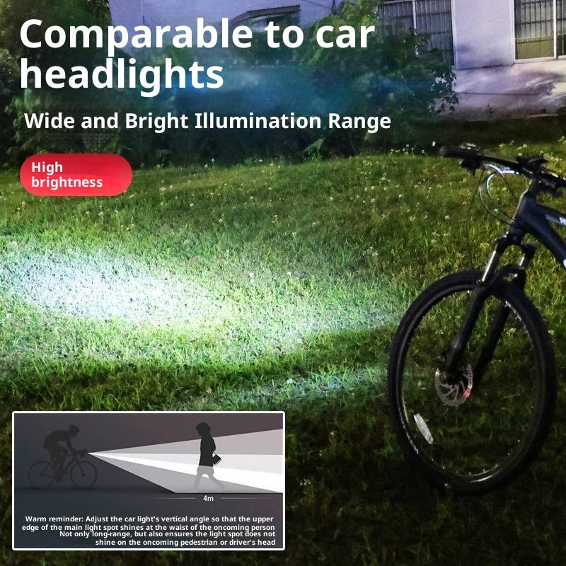 Uppladdningsbar cykellampa Mini Nattsäkerhetsvarning Baklykta Fram Bak Cykellampa LED-markering Cykelbaklykta