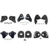 2Pcs Helmet Parts for AGV Pista Motorcycle Vent Nose Seal Mouth Button Base Helmet Accessories Motorcycle Equipments & Parts