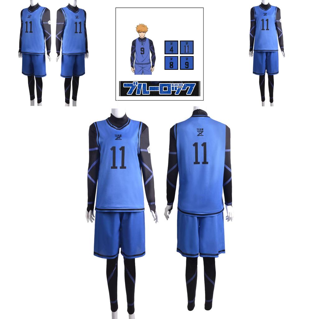 Bluelock Prison Outfit For Halloween And Costume Parties