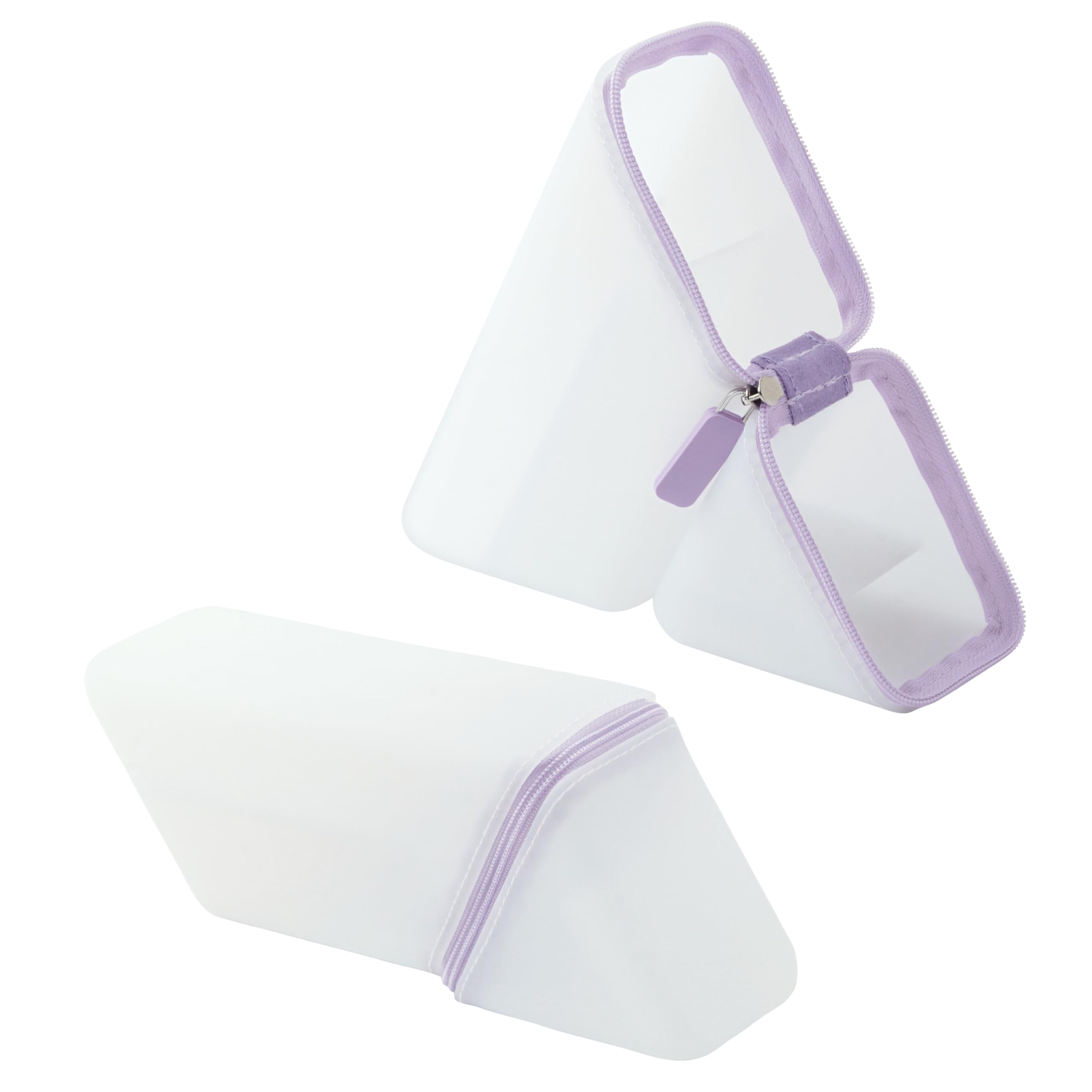 Sonic Kakusta Portable Pen Sheer Silicone Type Holder, White, FD-2286-W