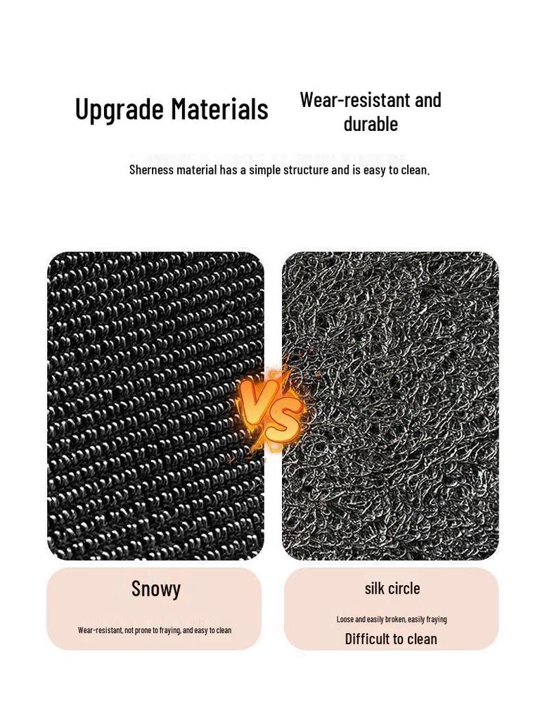 Silk Loop Floor Mats for Wuling Hongguang MINI Macaron and Panda Bingo