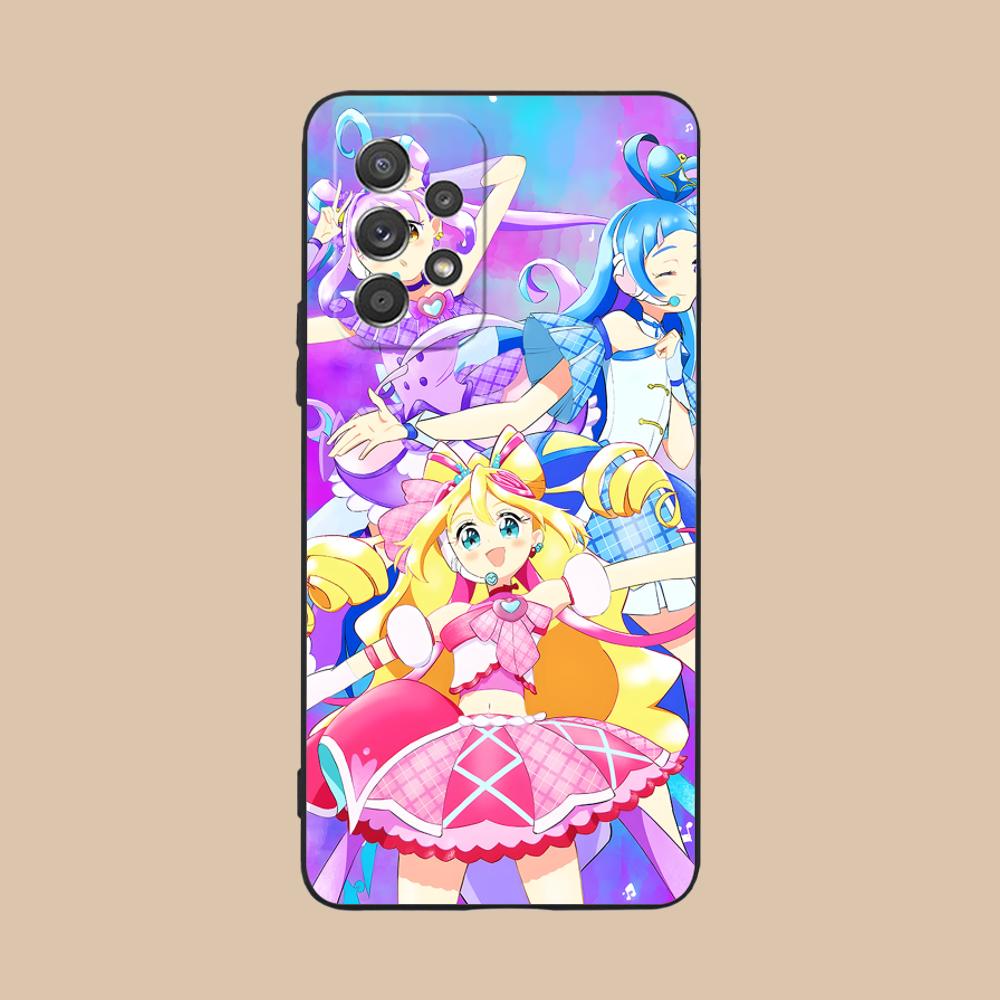 

Sakura Uta Cure Idol Matte TPU Mobile Phone Case for Samsung Galaxy A56 55 54 53 52 51 36 35 34 23 16 15 5G Colorful Cover Galaxy A51 5G