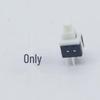 5.8x5.8 Self-Locking Push Button Switch, 4-Pin, Dot Type, Solderless Wire Connection