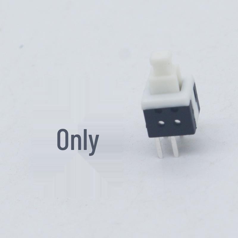 5.8x5.8 Self-Locking Push Button Switch, 4-Pin, Dot Type, Solderless Wire Connection