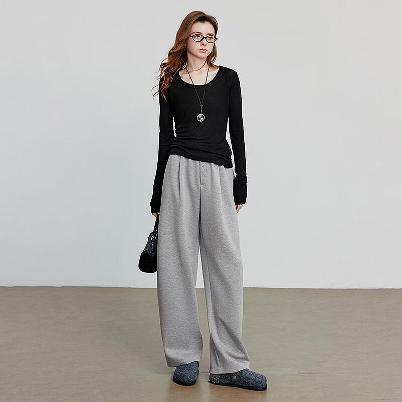 Chuyu Women's Air Layer Casual Banana Pants