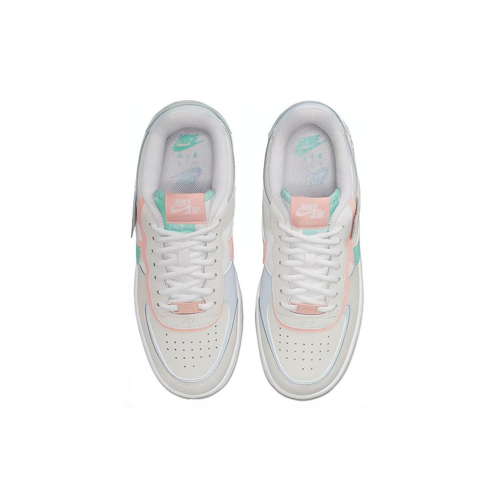 Nike Air Force 1 Shadow White Atmosphere Mint Damen Sneakers Mint-Foam Football-Grau CI0919-117