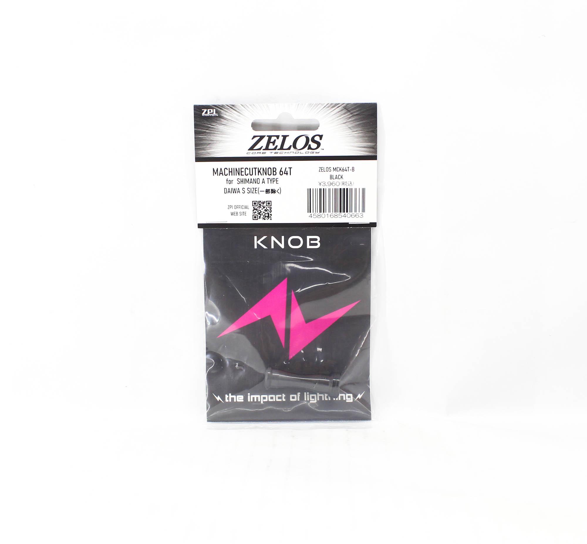 

ZPI Knob Machine Cut 64 Титан 4,3 грамма Shimano A Daiwa S Черный (0663)