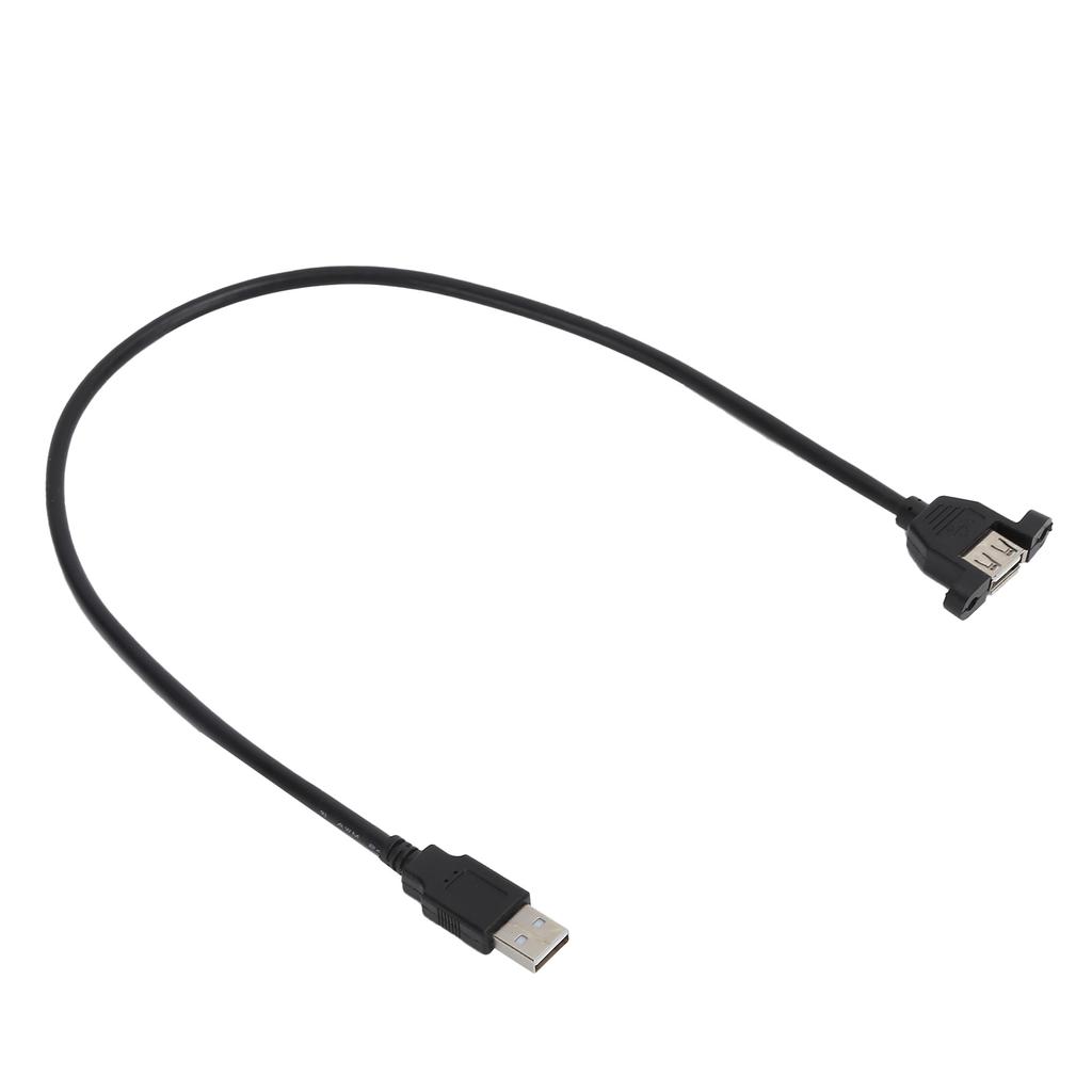 USB2.0 Cable Extender MaletoFemale Extension Cable for Flash Drives Hard Disks Card Readers Printers