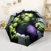 Superhero Adventure Portable Automatic Umbrella with 8-Rib Lightweight Perfect for Outdoor Adventures Fashionable Accessory