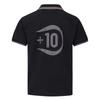 Men's Adidas Polo Shirts Unisex Black Polo Collar Moderate Other