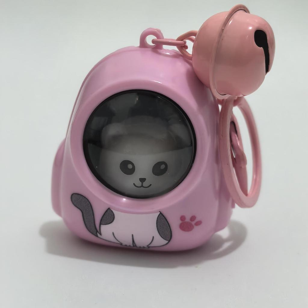 Little Bear Night Light Keychain Bag Charm - Cute Gift for Claw Machines