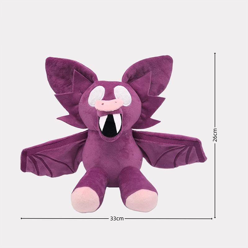 

New 99 Night In The Forest Purple Bat Plush Doll Game Enthusiast Children s Gift For Fans Comfortable Toy For Bedside Companion