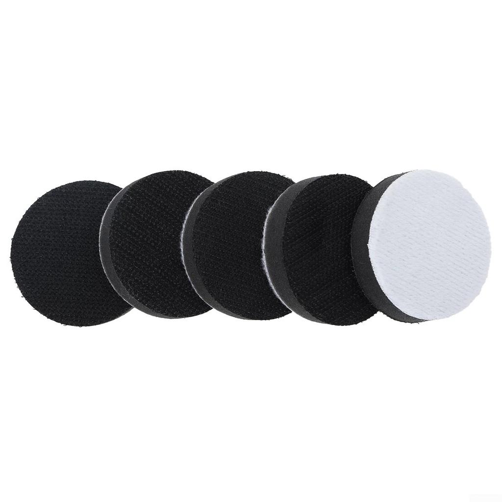 Accessories Interface Pads Backing Pad 5pcs Against Damage Black+white