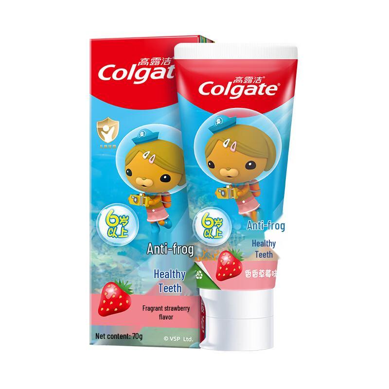 

Colgate Kids Anti-Cavity Toothpaste, Strawberry, 70g (6+ Years)