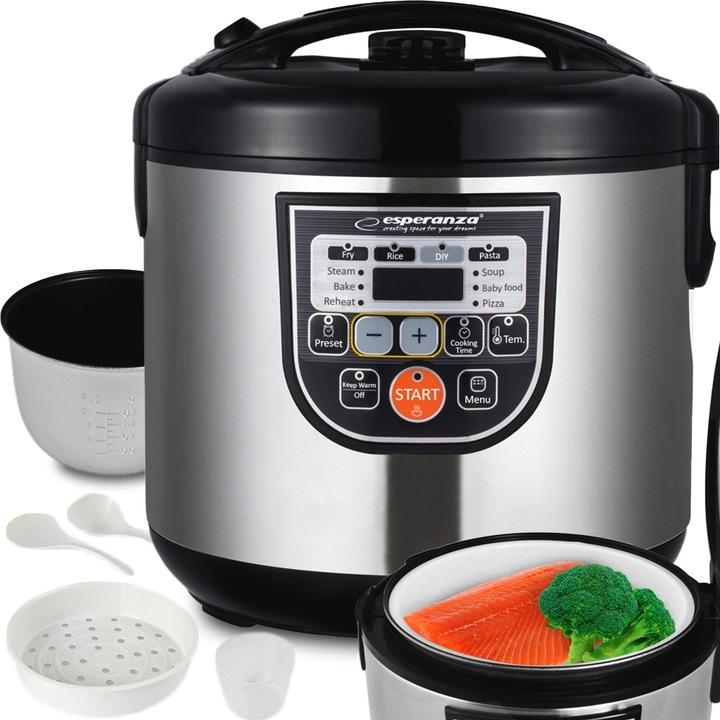 Super Merchant Elektrische Multicooker Snelkookpan Stoomkoker