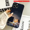 2DFlat Cute Cat Typing on Laptop All inclusive film hard iPhone case, compatible with iPhone 18 Pro Max 17 16 15 14 13 12 11