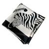 Twill silk! Temperament zebra mulberry silk silk scarf women's spring and autumn silk twill silk large square scarf scarf shawl