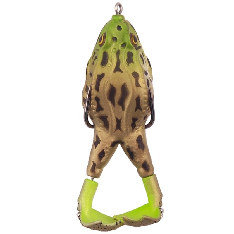 Fishing Baits Frogs Topwater Swimming Lures Realistic Frogs Lures Soft Baits Fishing Lures for Freshwater Saltwater