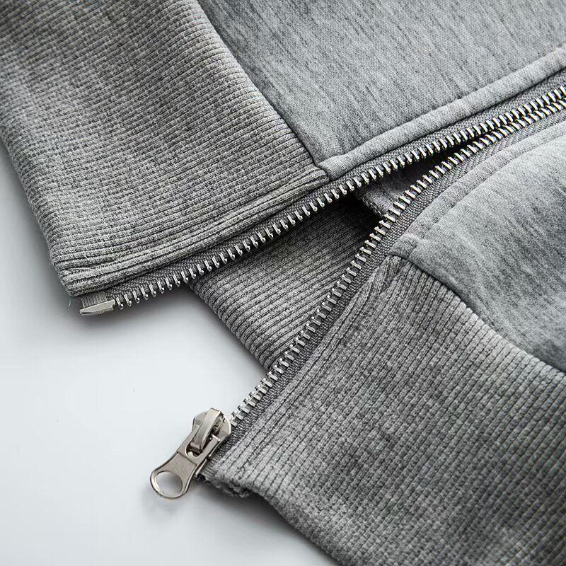 Kaslead New Women clothes Western Style Fashion Simple and Versatile Bomber jacket Outerwear