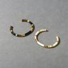 French Niche Light Luxury Design Enamel Splicing Copper Vacuum Gold Plating High Color Retention Fashion Exquisite Simple Bracelet Bracelet