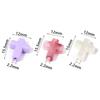 100Pcs Cross Shaped Acrylic Beads Loose Mix Macaron Color Fashion For Diy Pendant Jewelry Making Materials Beading Accessories
