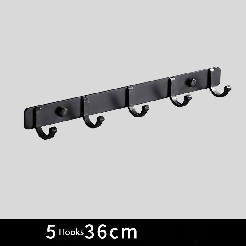 

Tuqiu черная вешалка для полотенец, крючок для одежды, ряд для шляп, винтажный крючок для халата, крючок для халата в ванной, набор аксессуаров для ванной, кухонная вешалка